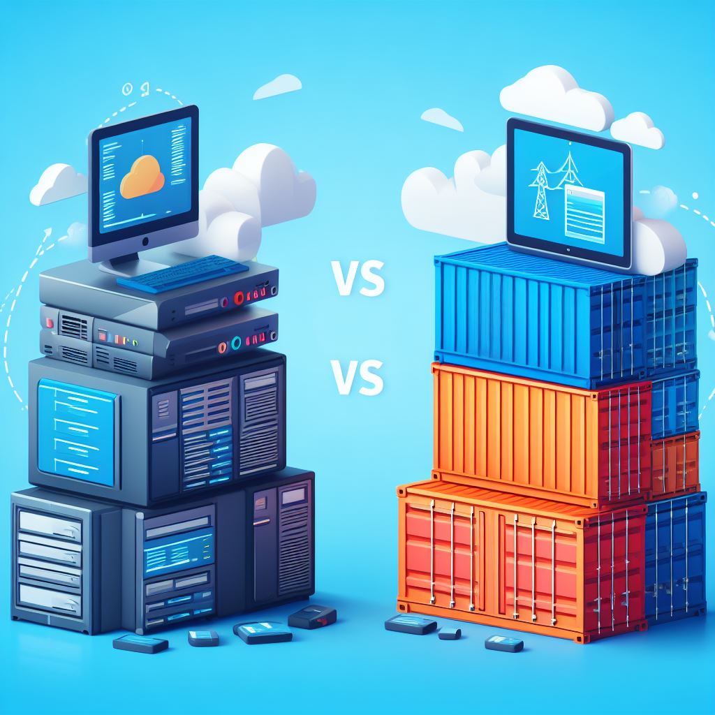 Qual a Diferença: VMs vs. Containers