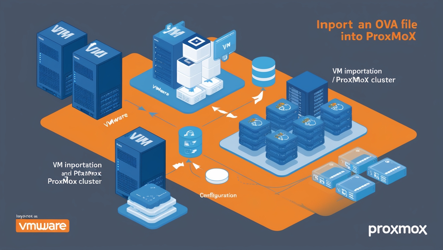 Como Importar um Ficheiro OVA para o Proxmox