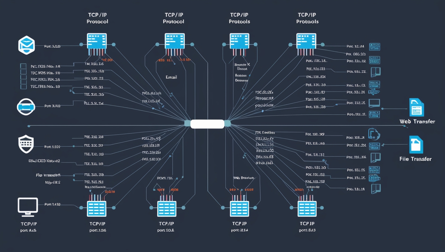 TCP/IP Portas e Protocolos