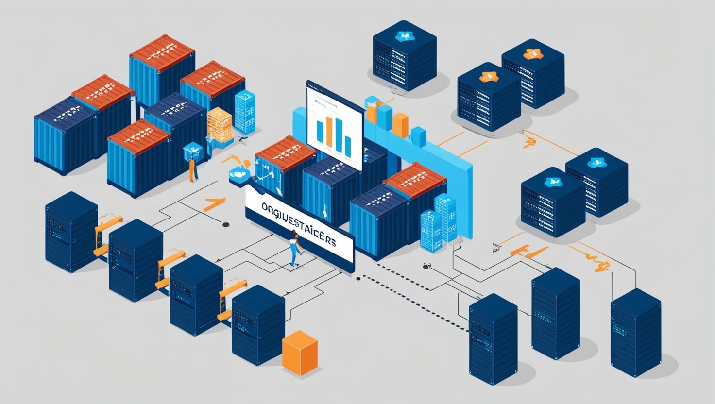 Orquestração de Containers: Gestão de Aplicações em Larga Escala