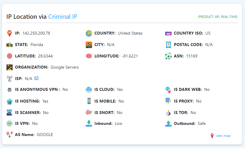 criminalip.io google