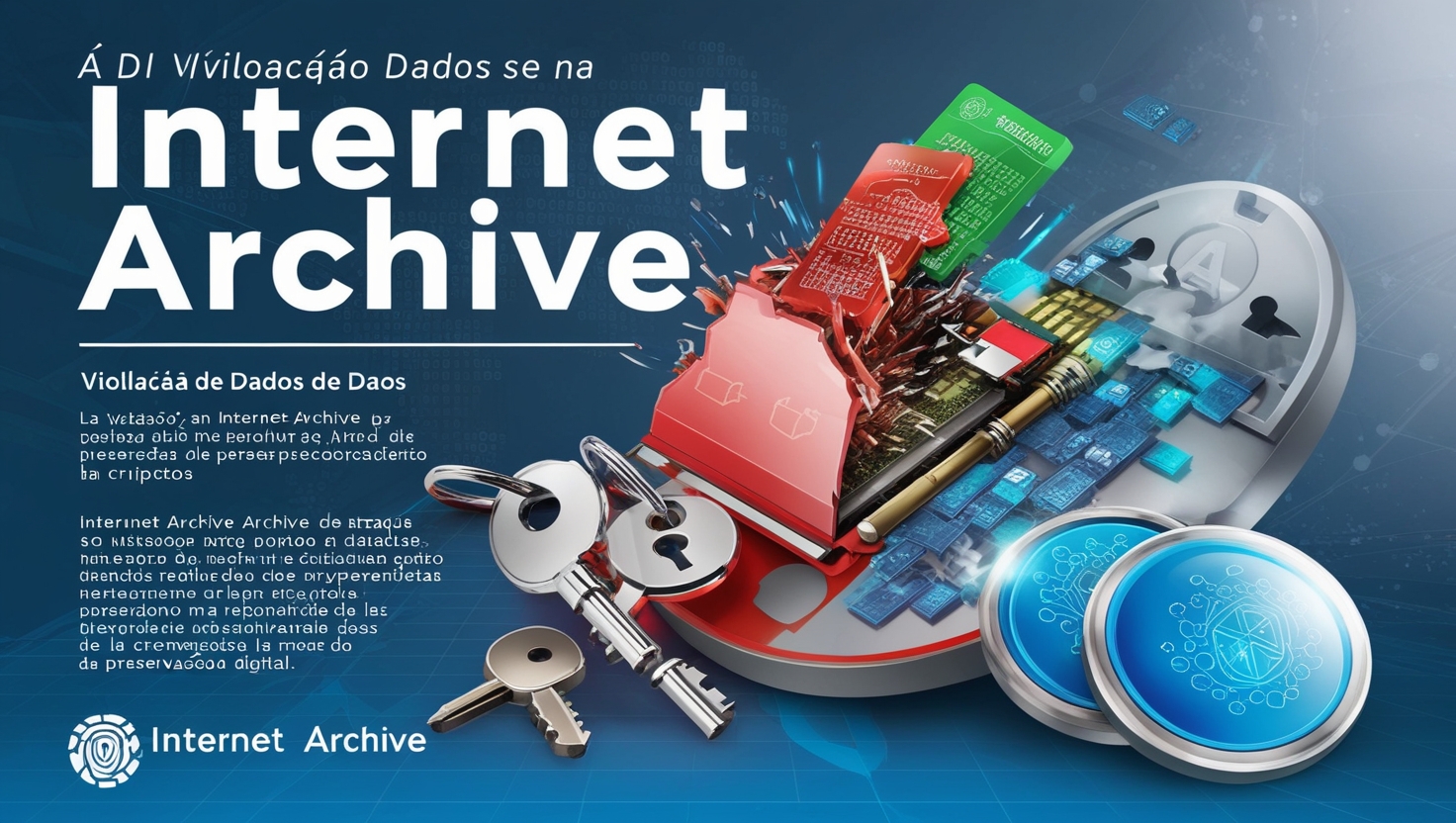 Alerta Vermelho: Violação Massiva de Dados na Internet Archive – 31 Milhões de Registos de Utilizadores em Risco!