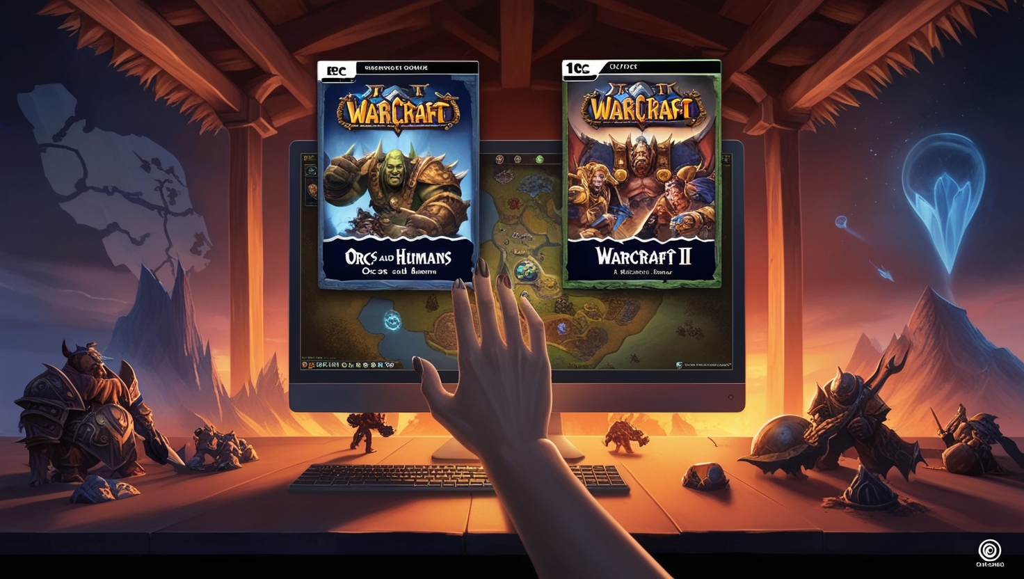 GOG Surpreende com Anúncio Bomba: Dois Jogos Warcraft Icónicos Desaparecem Após 30 Anos!