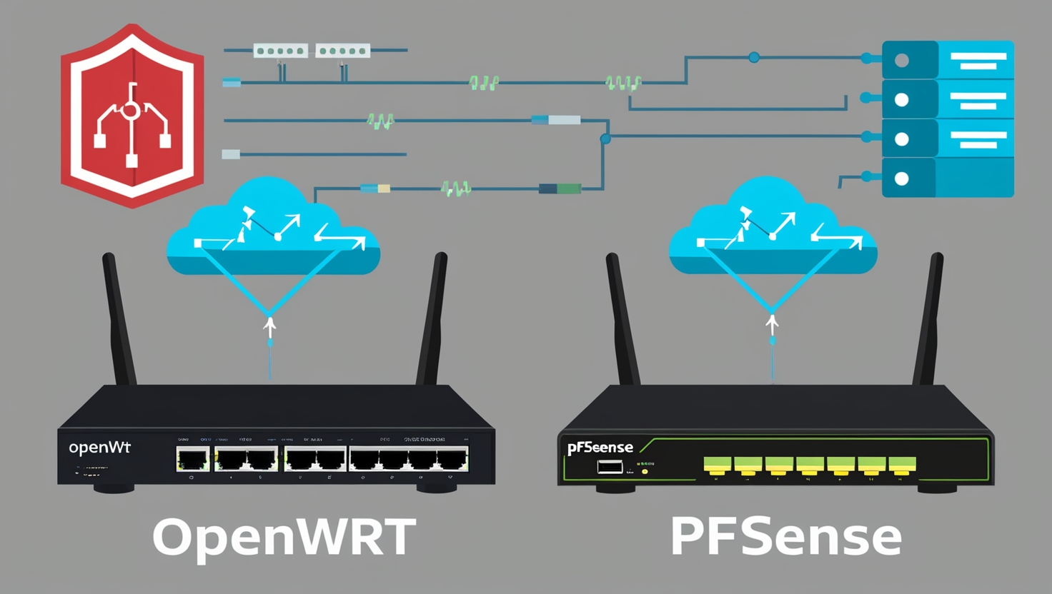 Comparação: OpenWrt vs. pfSense – Qual Escolher Para o Seu Ambiente de Rede?