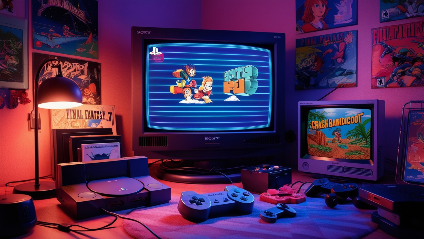 Os 10 Jogos Mais Marcantes da PS1 Que Moldaram a História dos Videojogos