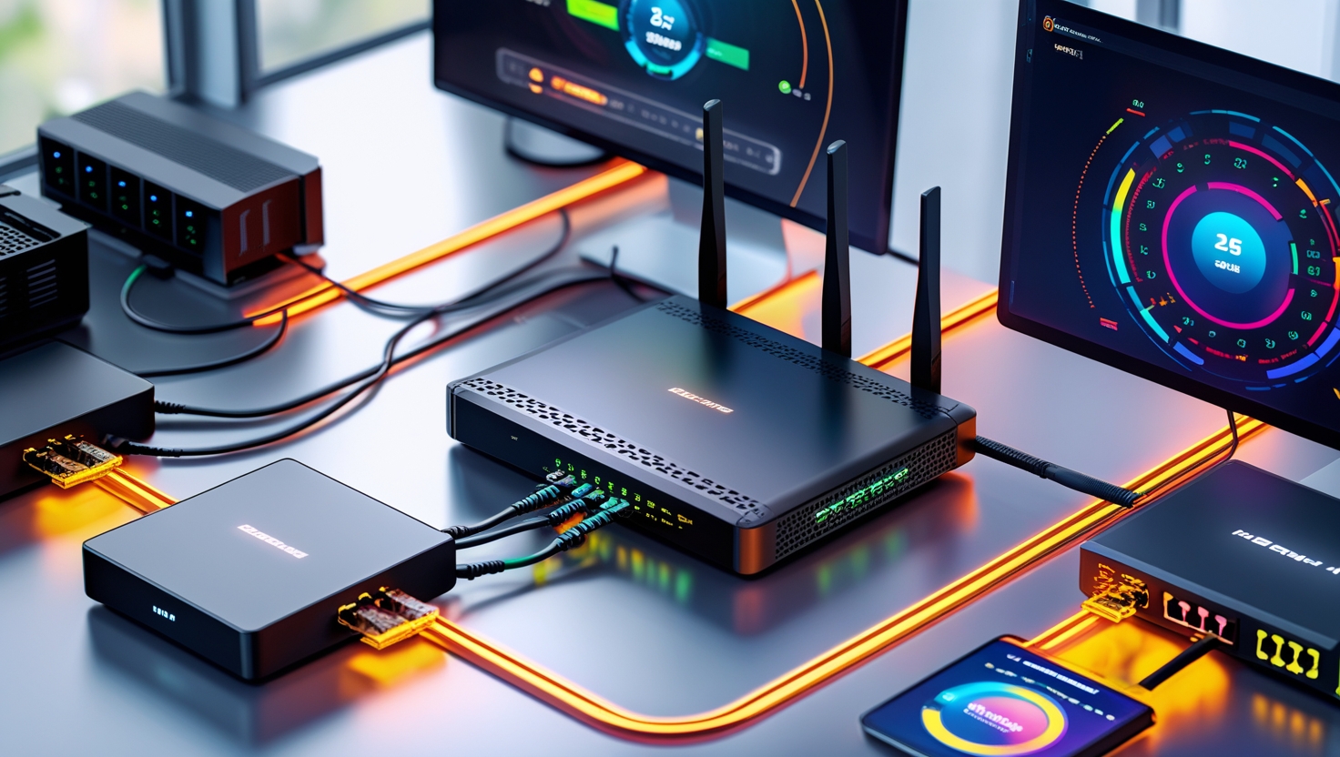 O que são as portas Multi-Gig Ethernet e 2.5G Multi-Gig Ethernet?
