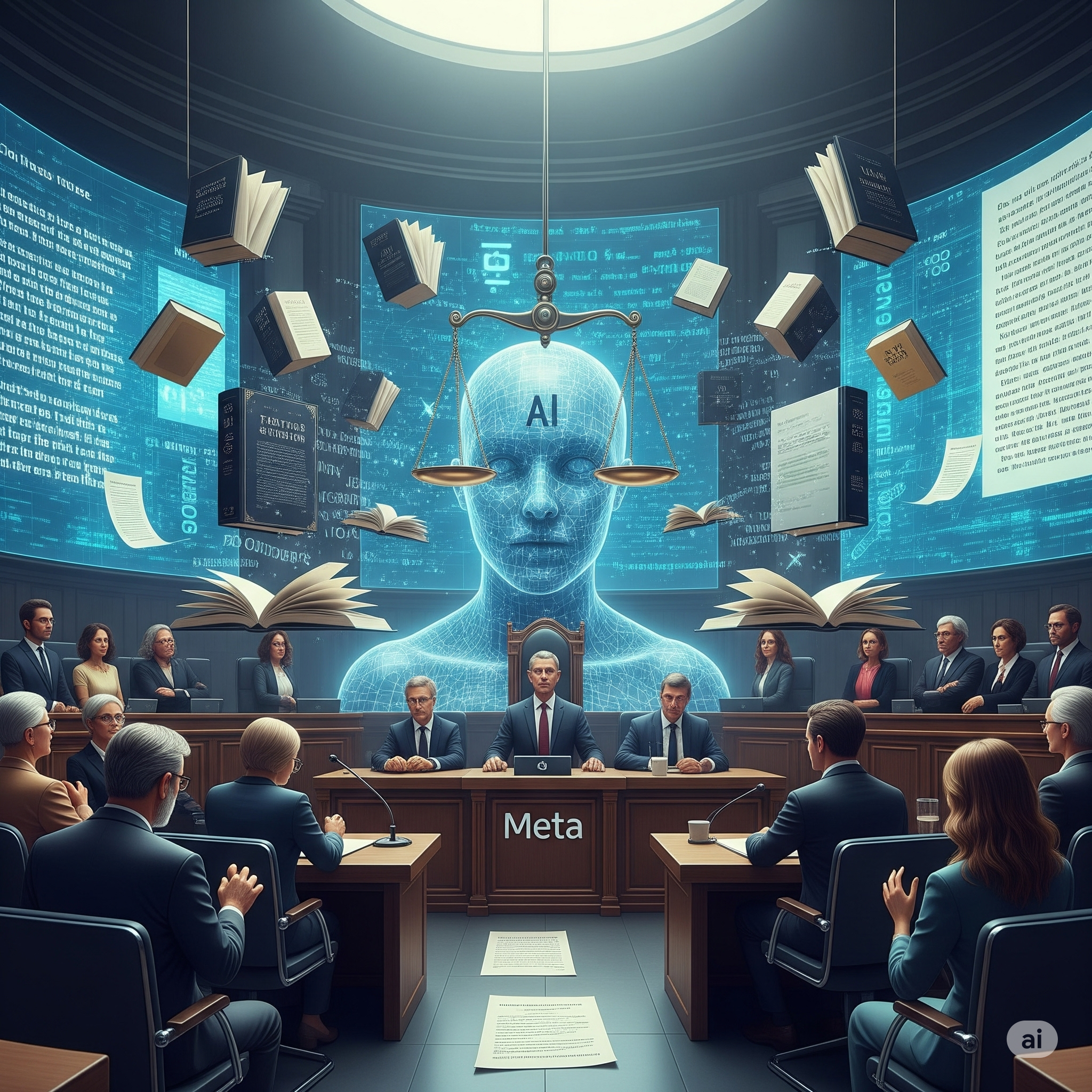 Meta Vence Batalha Judicial em Caso de “Pirateria” com Inteligência Artificial — Mas Vitória Vem com Aviso Assustador para o Futuro da IA