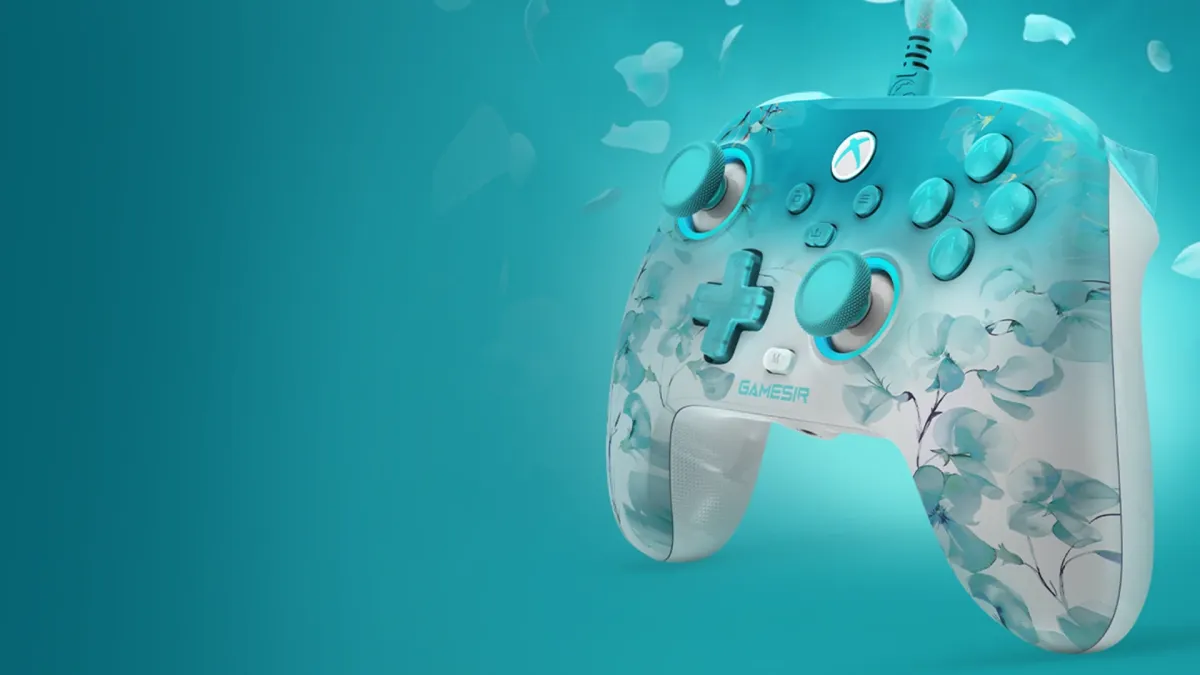 GameSir Revoluciona o Mundo dos Controladores com o Impressionante T7 Pro Floral para Xbox