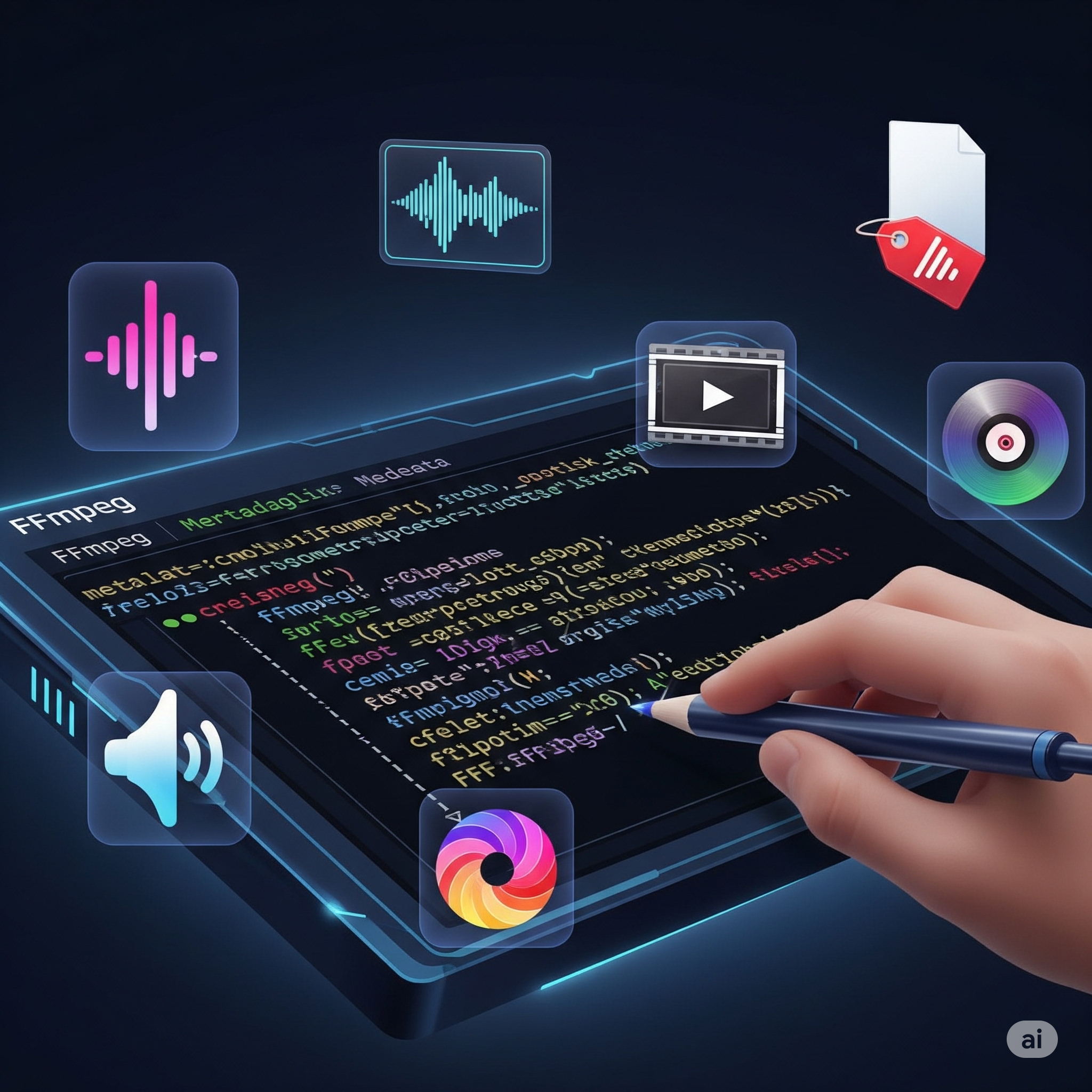 Manipulação Explosiva de Metadados: Como Editar, Adicionar ou Apagar Informações Secretas em Ficheiros Multimédia com FFmpeg