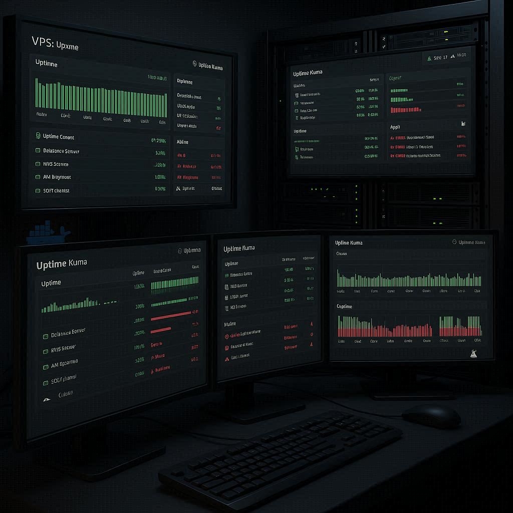 Uptime Kuma: Instale AGORA o Melhor Monitor Open-Source no seu Servidor com Docker – GUIA COMPLETO